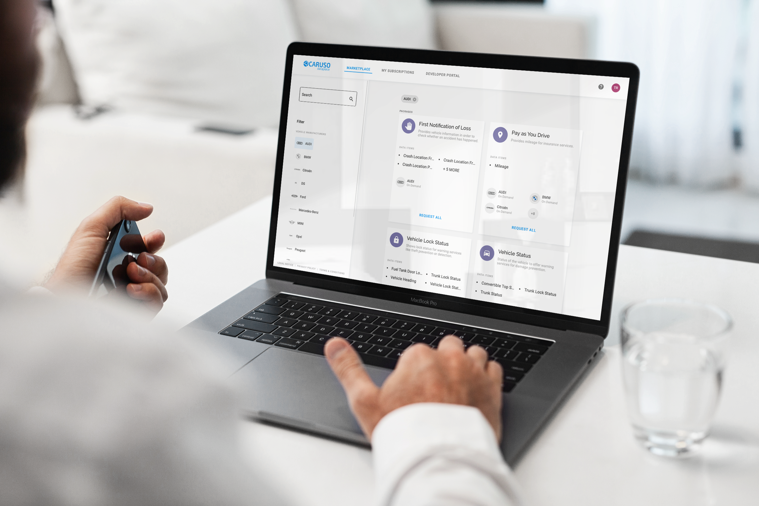 Audi Packages CARUSO Marketplace